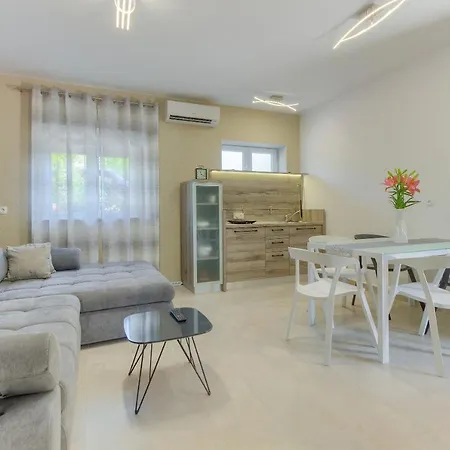 Modern Bircic With Balcony & Patio Apartman